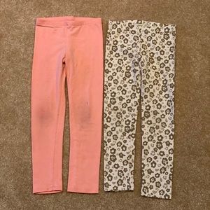 2 toddler girls Circo 5t leggings
